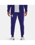 Męskie spodnie dresowe UNDER ARMOUR UA RIVAL TERRY JOGGER - fioletowe