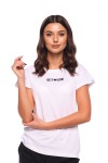 T-shirt damski Octagon HEART white