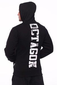 Bluza OCTAGON Fight Wear z kapturem czarna