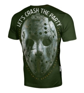 T-shirt OCTAGON Let's Crash The Party green