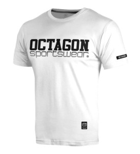 T-shirt OCTAGON Sportswear Company WHITE