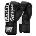 Rękawice bokserskie Octagon Legion black/white