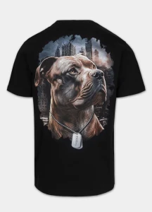 T-shirt PIT BULL WEST COAST HERO black