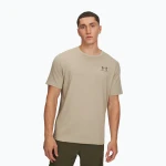 T-shirt UNDER ARMOUR Sportstyle Left Chest Logo 799-302 beżowy