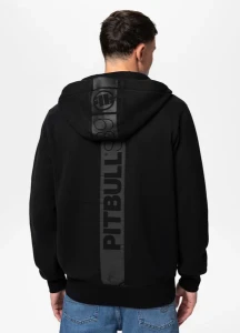 Bluza rozpinana z kapturem PIT BULL WEST COAST HILLTOP Czarna