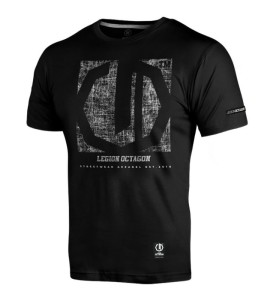 T-shirt OCTAGON Legion Octagon Square black