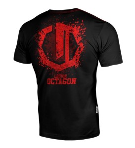 T-shirt OCTAGON Legion Octagon Grunge black/red 