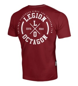 T-shirt OCTAGON Legion Octagon LO burgund