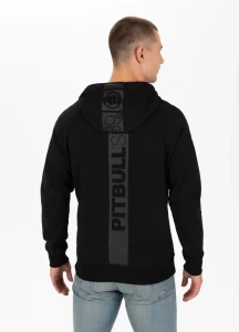 Bluza rozpinana z kapturem PIT BULL WEST COAST HERMES czarna