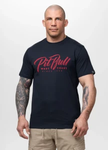 T-shirt PIT BULL WEST COAST  EL JEFFE navy