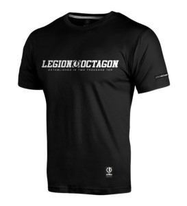 T-shirt Legion Octagon Unique black/white