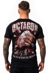 T-shirt Legion Octagon Nie ma wrażeń bez obrażeń black