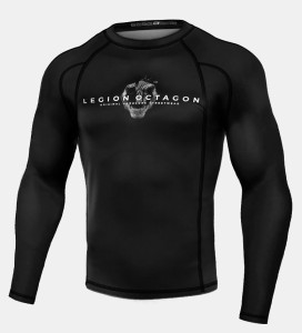 Rashguard Legion Octagon PREMIUM Skull Logo długi rękaw